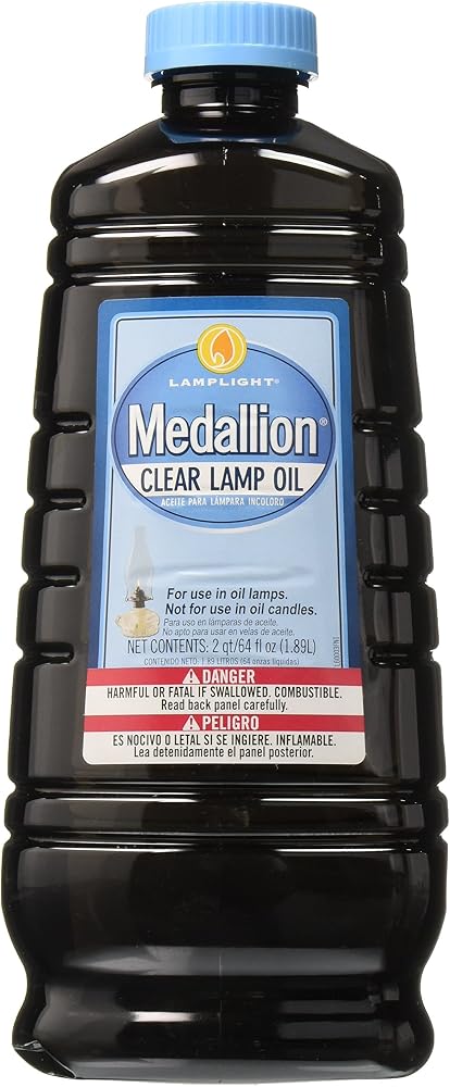 Lamplight Farms 60003 Unscented Lamp Oil, 64-Ounce, Clear